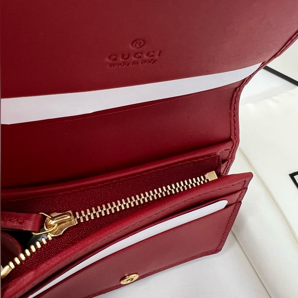 New Gucci wallet Supreme Canvas Bosco Patch Card Case Wallet - Picture 9 of 10